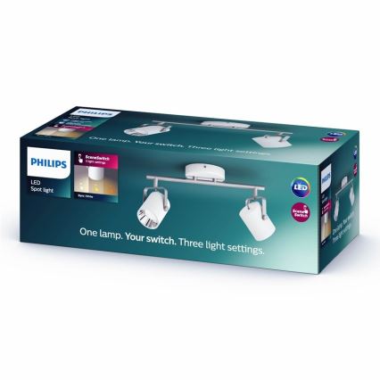 Philips - LED Einbauleuchte 2xLED/4,3W/230V 2200/2500/2700K