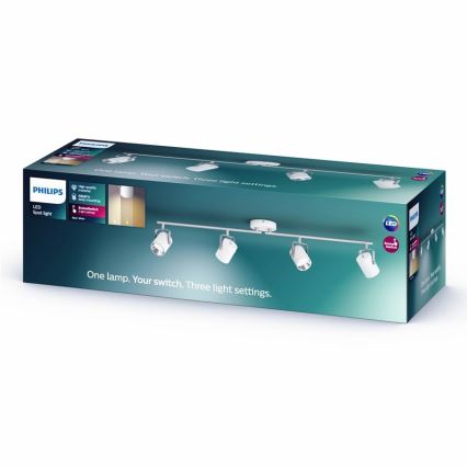 Philips - LED Einbauleuchte 4xLED/4,3W/230V 2200/2500/2700K