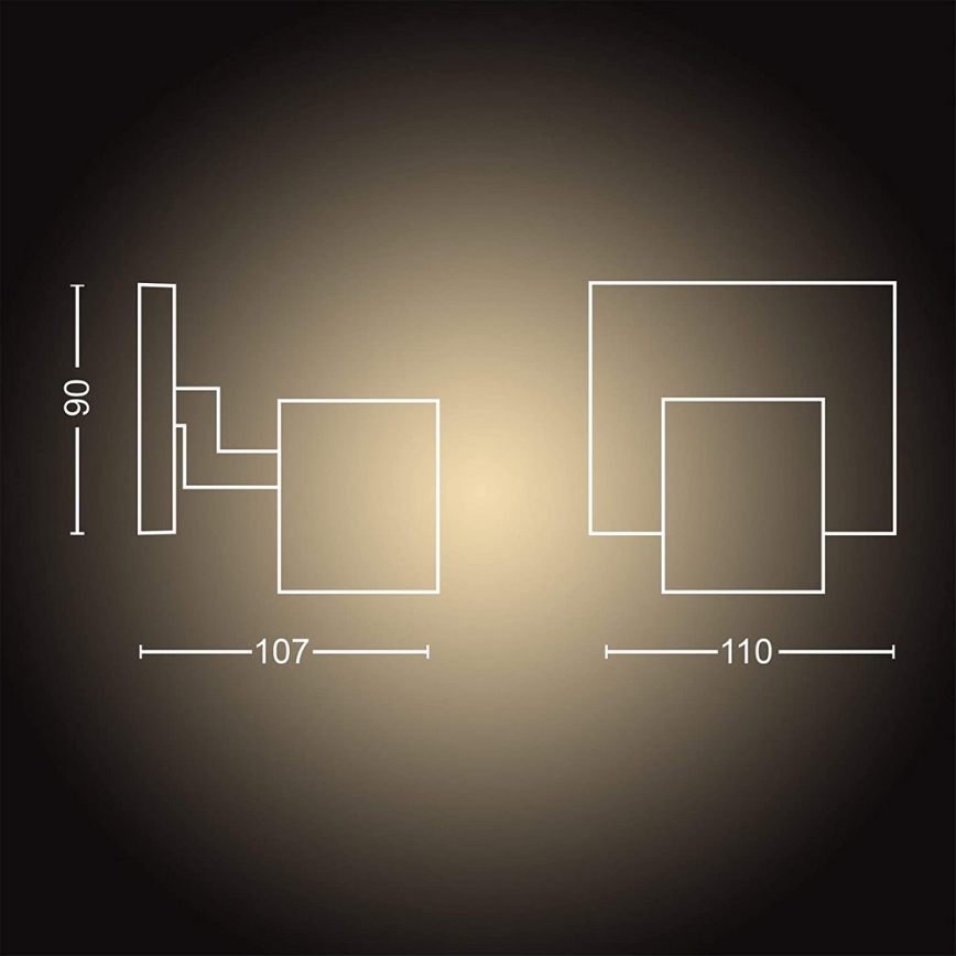 Philips - LED dimmbares Leuchtmittel Hue RUNNER 1xGU10/5W/230V + Fernbedienung