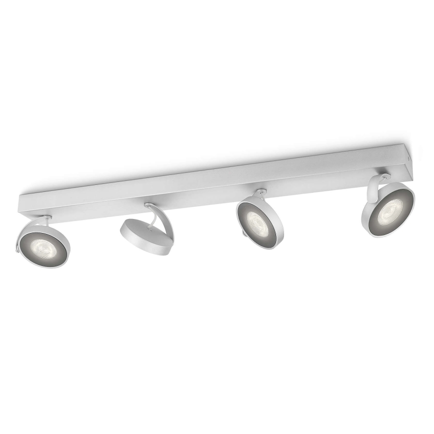Philips 53174/48/16 - LED Spotlight MYLIVING CLOCKWORK 4xLED/4W/230V
