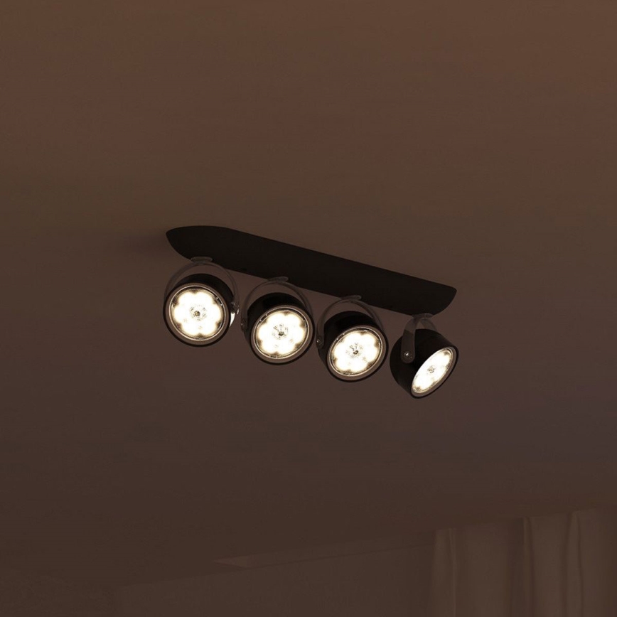 Philips 53234/30/16 - LED Spotlight MYLIVING DYNA 4xLED/3W/230V