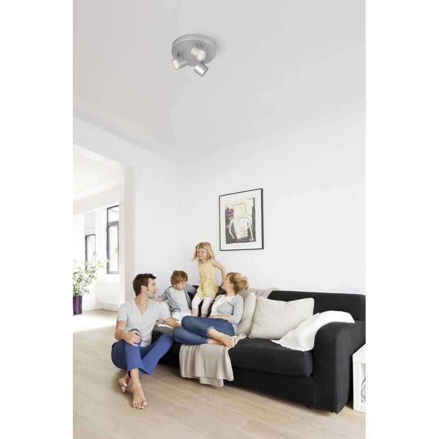 Philips Massive 56243/48/16 - LED bodové svítidlo MY LIVING 3xLED/4W/230V