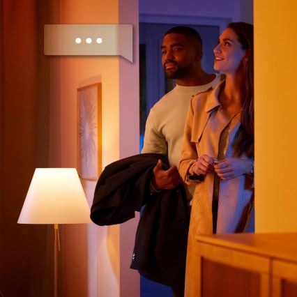 Philips - LED-Dimmleuchte Hue PILLAR 2xGU10/5W/230V + Fernbedienung