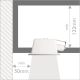 Philips 57958/48/16 - Dimmbare Einbauleuchte für Badezimmer MYLIVING HUDDLE 1xE27/20W/230V
