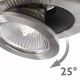 Philips 58215/17/16 - LED Badezimmerleuchte MYLIVING SAIPH 1xGU10/6W+1xGU10/35W