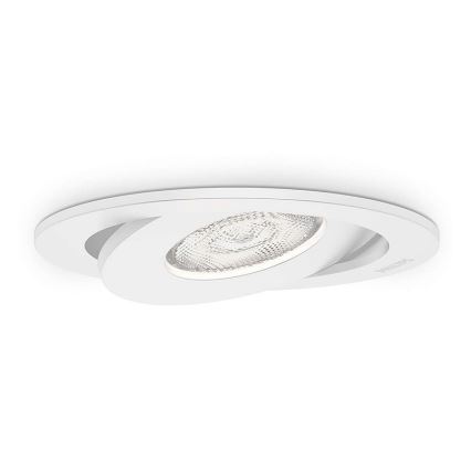 Philips 59183/31/16 - set 3x LED Einbauleuchte ASTEROPE 1xLED/4,5W/230V