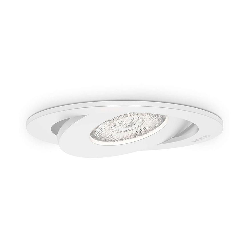 Philips 59183/31/16 - set 3x LED Einbauleuchte ASTEROPE 1xLED/4,5W/230V