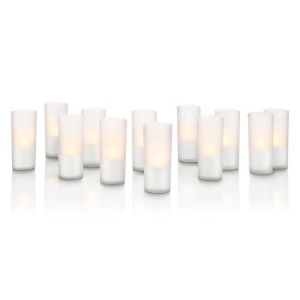 Philips 69133/60/PH - Dekoration LED Kerzen CANDLE LIGHTS (12 Stück Satz) 1xLED/1W/230V