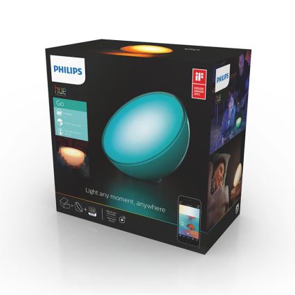 Philips 31152/31/PH - Dimmbar tischlampe HUE GO 1xLED/6W/RGB