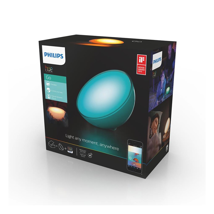 Philips 31152/31/PH - Dimmbar tischlampe HUE GO 1xLED/6W/RGB