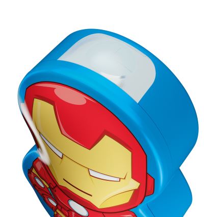 Philips 71767/35/16 - Kinder Taschenlampe DISNEY IRON MAN LED/0,3W/2xAAA