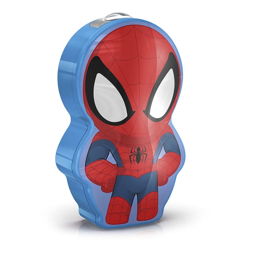 Philips 71767/40/16 - LED-Kinder-Taschenlampe MARVEL SPIDER-MAN 1xLED/0,3W/2xAAA