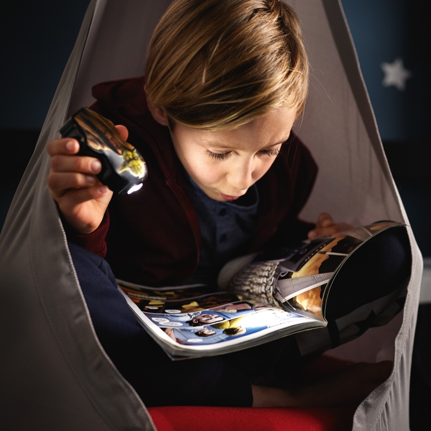 Philips 71767/99/16 - Kinder Taschenlampe STAR WARS YODA LED/0,3W