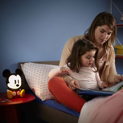 Philips 71768/03/16 - Kinderleuchte DISNEY SLEEP TIME MICKEY LED/2W/230V