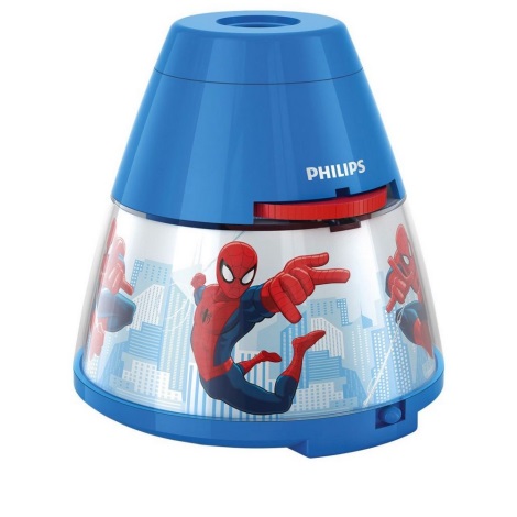 Philips 71769/40/16 - Kinderprojektor MARVEL SPIDER-MAN 1xLED/0,1W