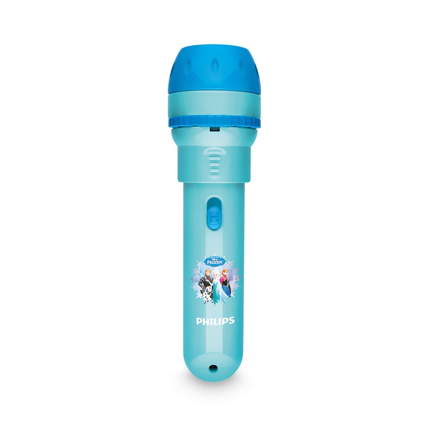 Philips 71788/08/16 - LED dětská lampa FROZEN 1xLED/3xLR44 projektor