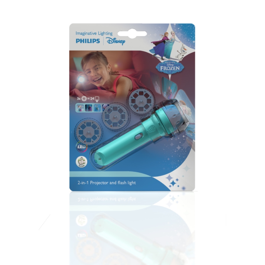 Kinderlampe 1xLED/3xLR44 der Projektor