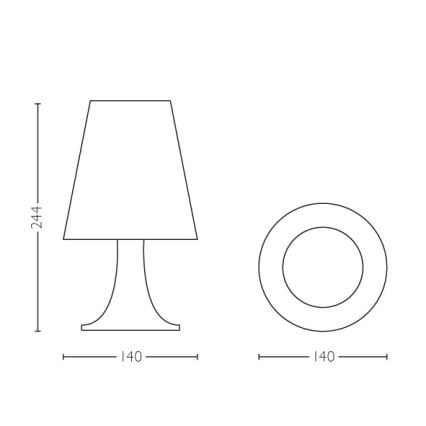 Philips - LED-Kinder-Tischleuchte LED/2,3W/230V