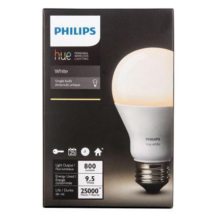 Philips 8718696449578 - LED glühbirne dimmbar HUE SINGLE BULB 1xE27/9,5W