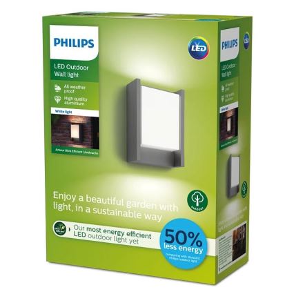 Philips - LED Außenwandleuchte LED/3,8W/230V 3000K IP44