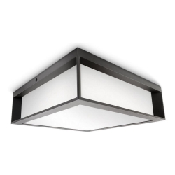 Philips - Außen-Deckenleuchte SKIES 2xE27/14W/230V IP44 anthrazit