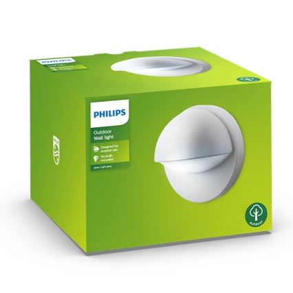 Philips - Außenwandbeleuchtung JUNE 1xE27/12W/230V IP44