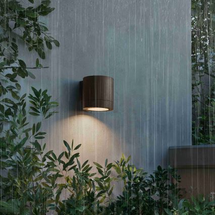 Philips - Außenwandleuchte FYLX 1xGU10/5W/230V braun IP44