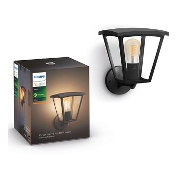 Philips - Außenwandleuchte Hue INARA 1xE27/7W/230V Wi-Fi IP44