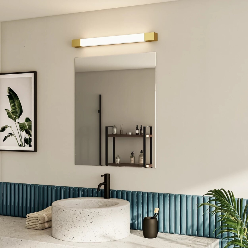 Philips - Badezimmer-Spiegelbeleuchtung ROVER LED/10W/230V IP44 Messing