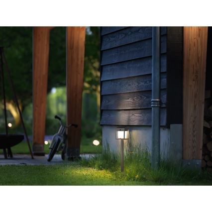 Philips - LED Solarleuchte mit Bewegungs- und Dämmerungssensor BLAISE LED/1,5W/3,7V 2600 mAh 3000K IP44