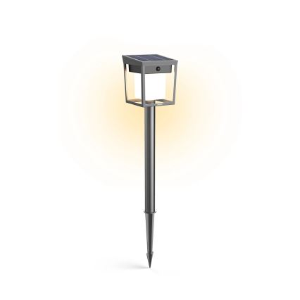 Philips - LED Solarleuchte mit Bewegungs- und Dämmerungssensor BLAISE LED/1,5W/3,7V 2600 mAh 3000K IP44