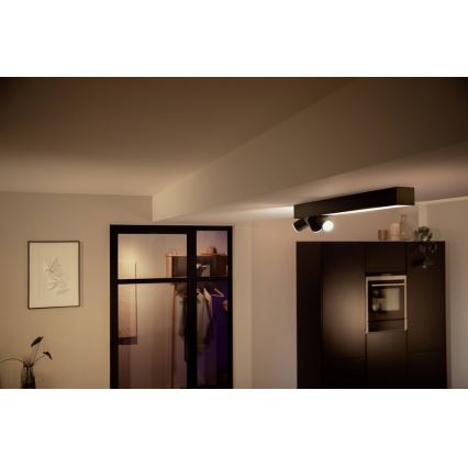 Philips - LED RGBW dimmbares Einbauleuchten LED/25W/230V + 3xGU10/5,7W