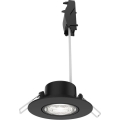 Philips - CILANTRO LED Einbauleuchte, dimmbar, 5 W, 230 V, 2700 K, schwarz