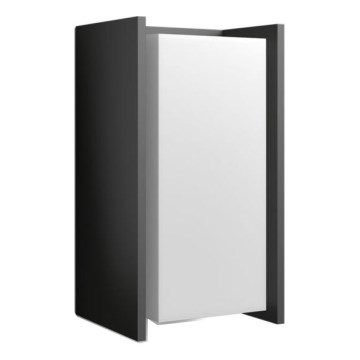 Philips - Dimmbare LED-Außenwandleuchte Hue TURACO White And Color Ambiance 1xE27/8,1W/230V 1000-20000K