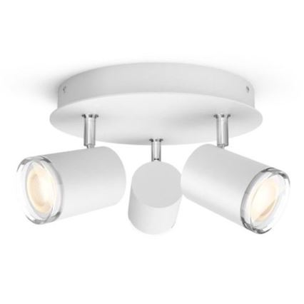 Philips - dimmbare LED Badezimmerleuchte Hue ADORE 3xGU10/5W/230V IP44 + Fernbedienung