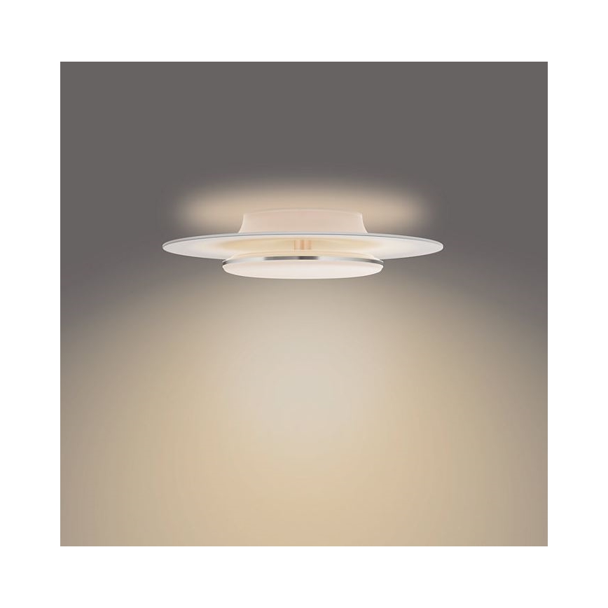 Philips- Dimmbare LED-Deckenleuchte SCENE SWITCH LED/30W/230V 2700K silbern