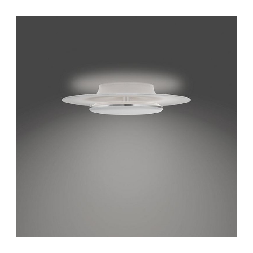 Philips- Dimmbare LED-Deckenleuchte SCENE SWITCH LED/30W/230V 4000K silbern