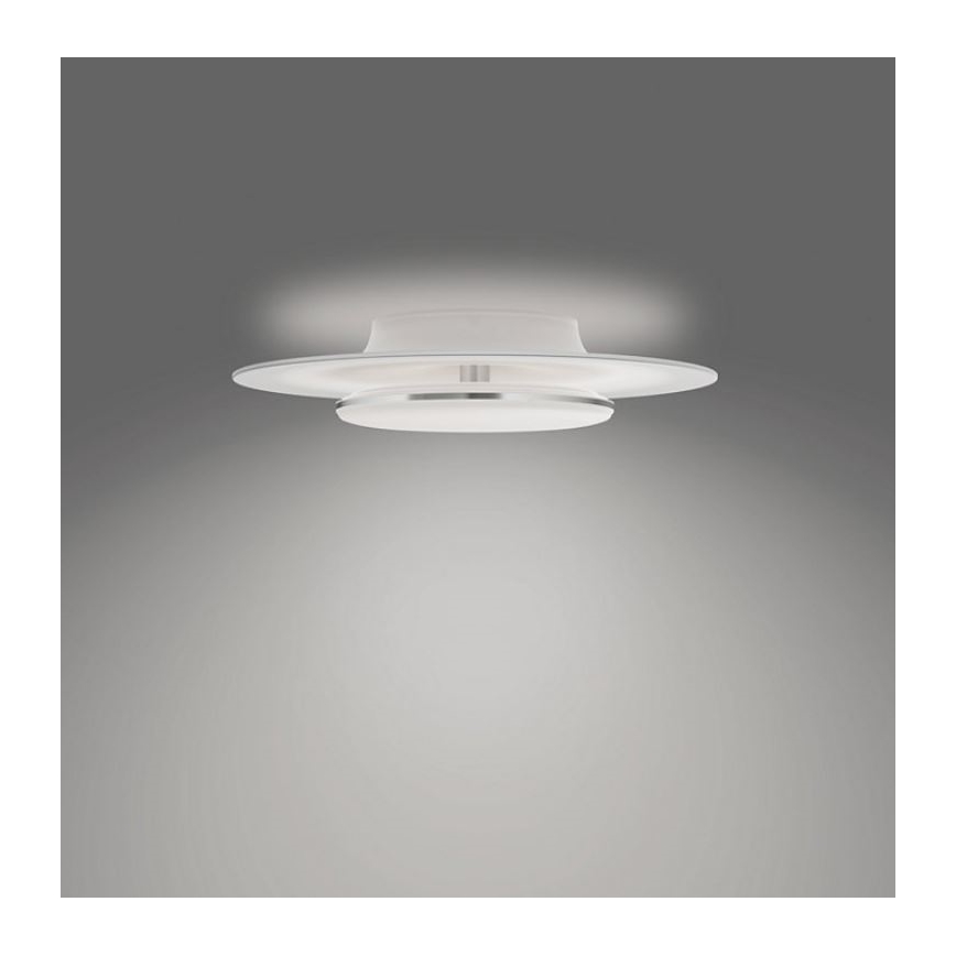 Philips- Dimmbare LED-Deckenleuchte SCENE SWITCH LED/30W/230V 4000K silbern