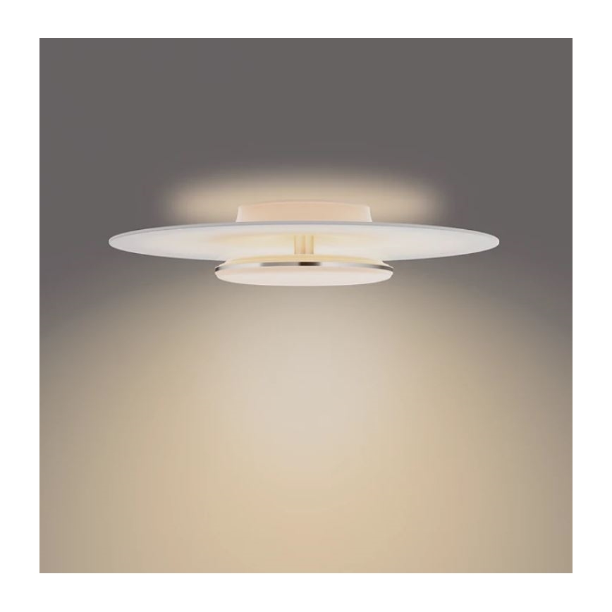 Philips- Dimmbare LED-Deckenleuchte SCENE SWITCH LED/40W/230V 2700K silbern