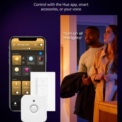 Philips - LED dimmbare Deckenleuchte Hue AURELLE LED/21W/230V 2200-6500K Ø 39,5 cm weiß