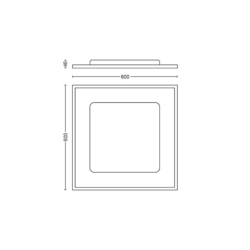 Philips - Dimmbare LED-Deckenleuchte Hue LED/39W/230V 2200-6500K + Fernbedienung