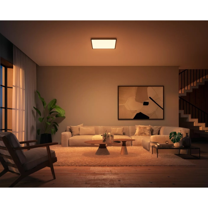 Philips - Dimmbare LED-Deckenleuchte Hue AURELLE LED/39W/230V + Fernbedienung