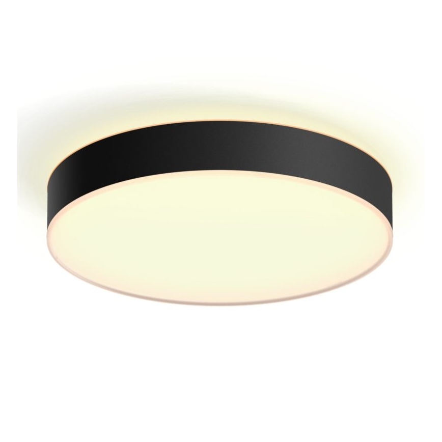 Philips - Dimmbare LED-Deckenleuchte Hue LED/33,5W/230V 2200-6500K d 425 mm schwarz + Fernbedienung