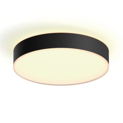 Philips - Dimmbare LED-Deckenleuchte Hue LED/19,2W/230V 2200-6500K d 381 mm schwarz + Fernbedienung