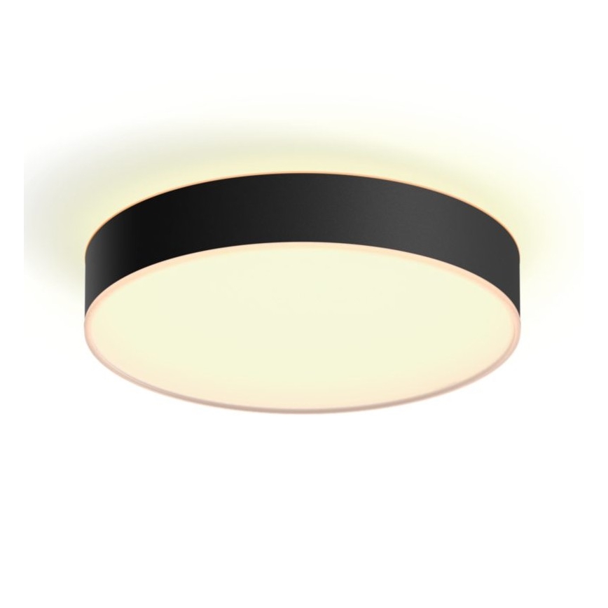 Philips - Dimmbare LED-Deckenleuchte Hue LED/19,2W/230V 2200-6500K d 381 mm schwarz + Fernbedienung