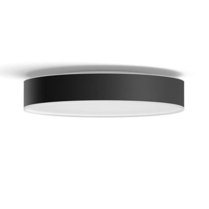 Philips - Dimmbare LED-Deckenleuchte Hue LED/19,2W/230V 2200-6500K d 381 mm schwarz + Fernbedienung