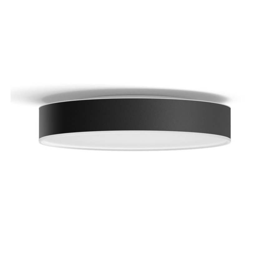 Philips - Dimmbare LED-Deckenleuchte Hue LED/19,2W/230V 2200-6500K d 381 mm schwarz + Fernbedienung