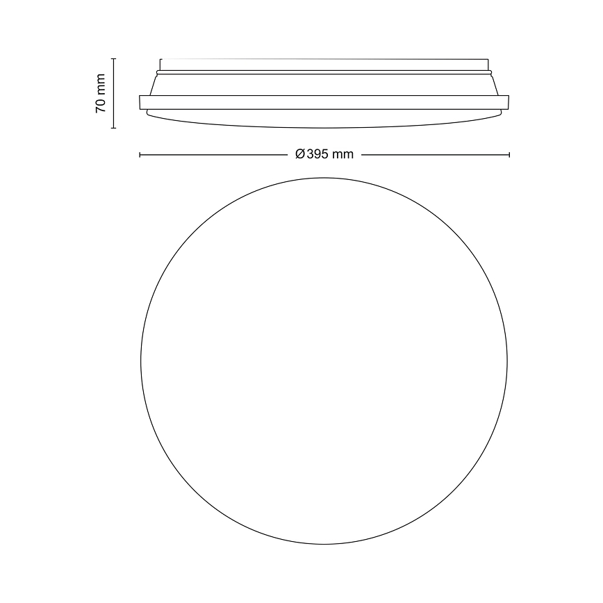 Philips - Dimmbare LED-Deckenleuchte LED/24W/230V 2700-6500K + Fernbedienung