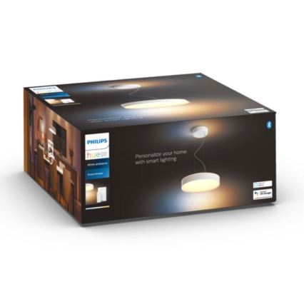 Philips - Dimmbare LED-Hängeleuchte an Schnur Hue LED/33,5W/230V 2200-6500K weiß + Fernbedienung