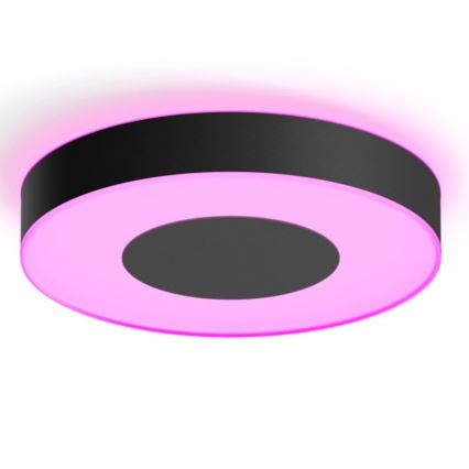 Philips - Dimmbare LED-RGB-Deckenleuchte Hue INFUSE LED/52,5W/230V 2000-6500K d. 425 mm schwarz